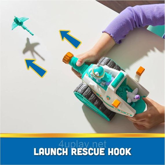 Щенячий патруль Снегоход Эверест делюкс с пусковой установкой, сноубордом и Цыпалеттой Оригинал Paw Patrol | Зображення 5