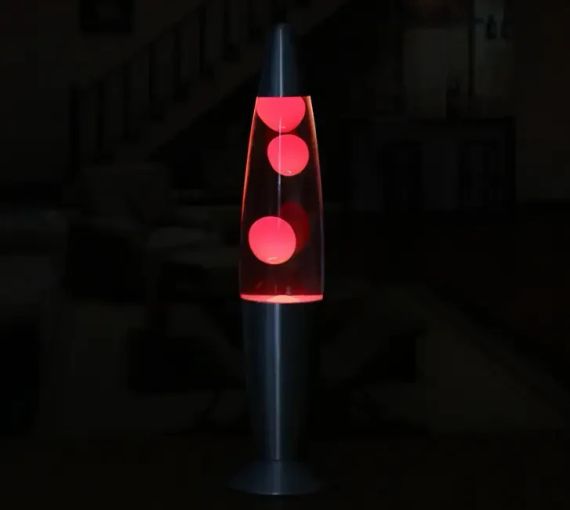 Ночник-светильник "Лавовая лампа" 37 см Лава лампа RGB | Зображення 3