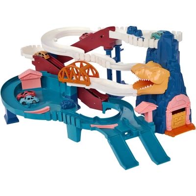 Ігровий набір ZIPP Toys Dino автотрек-серпантин електричний, 6 машинок (5501A) | Зображення 8