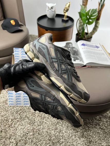 Чоловічі кросівки ASICS Gel-NYC Beige Grey Brown весна / осінь A3483 43 27,5 | Зображення 8