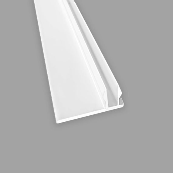 Профиль (торцевой) финишный алюминиевый для сайдинга 38,5х28х6000мм SW-00001728 | Зображення 1