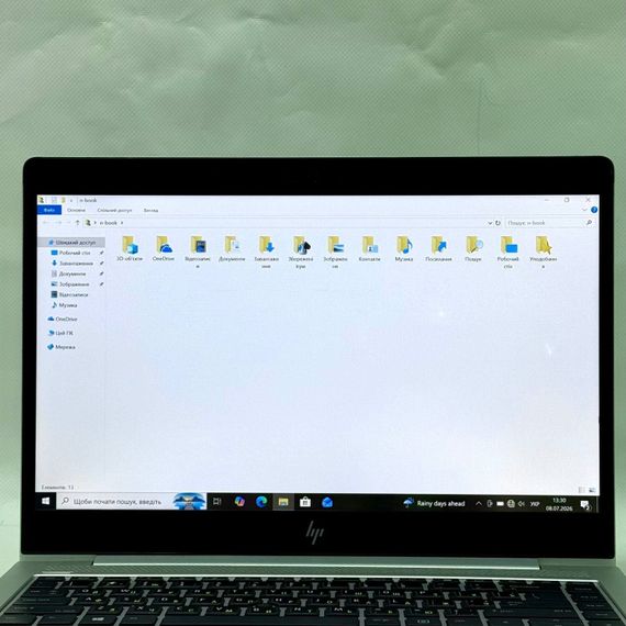 Ультрабук Б-клас HP EliteBook 840 G5 / 14" (1920x1080) IPS / Intel Core i7-7500U (2 (4) ядра по 2.7 - 3.5 GHz) / 8 GB DDR4 / 256 GB SSD / Intel HD Graphics 620 / WebCam / Windows 10 Pro б/в | Зображення 2