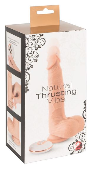 Вібратор - Natural Thrusting Vibe Sex Aura