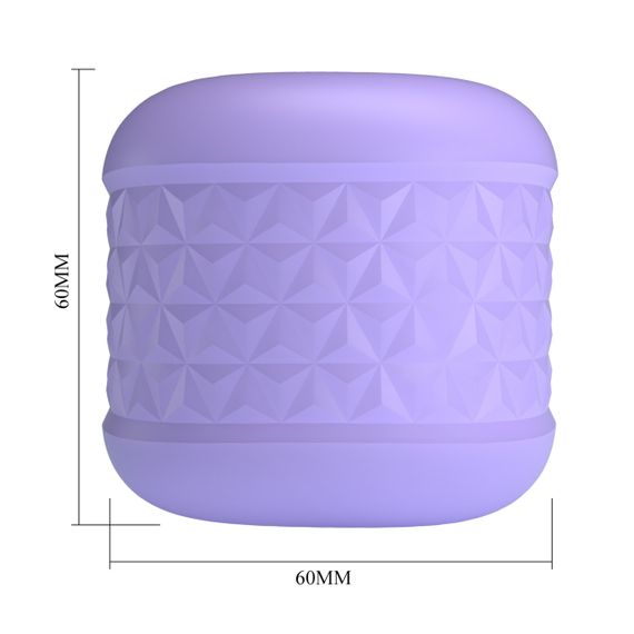 Міні-мастурбатор нереалістичний Pretty Love Cory, фіолетовий | Зображення 5