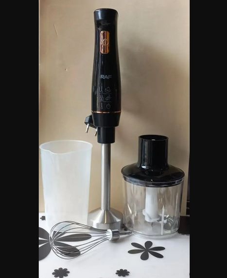 Кухонний блендер-подрібнювач 3в1 з мірною чашею та металевою ніжкою RAF R.327 (46855-R.327_502) | Зображення 4