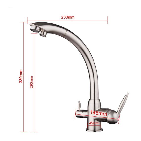 Змішувач для кухні Frap F4399-5 | Зображення 1