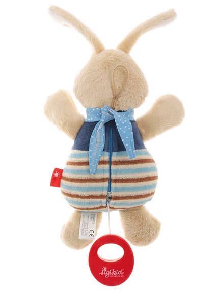 Мягкая музыкальная игрушка sigikid Кролик 25 см 47894SK (47894SK) | Зображення 2