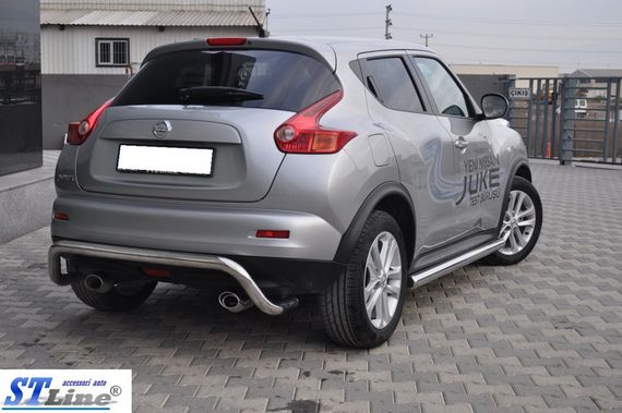 Задня дуга AK007 (нерж) для Nissan Juke 2010-2019 рр | Зображення 4
