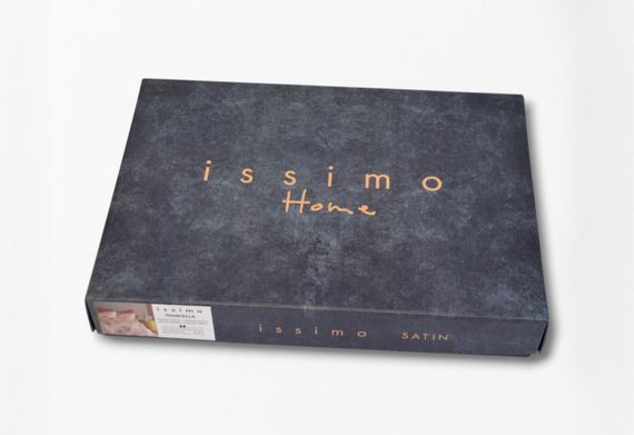 Комплект постільної білизни Issimo Digital Satin 200х220 см Dunloe Black | Зображення 7