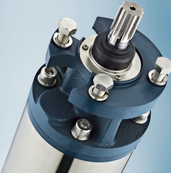 Насос відцентровий свердловинний DONGYIN 6SP17-22 380В 13кВт H 242(176)м Q 400(300)л/хв Ø145мм +пульт (з 3х частин) (7777093) | Зображення 3