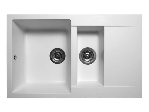 Кухонна мійка LAPAS white Miraggio