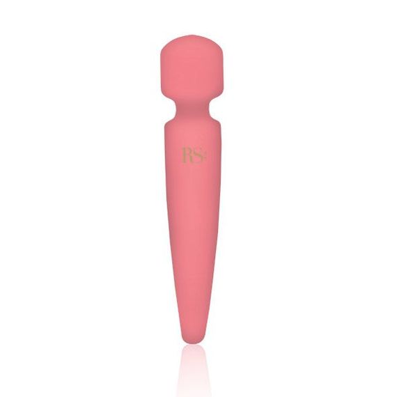 Вібромасажер Rianne S: Bella Mini Wand Coral, 10 режимів роботи, медичний силікон, подарункове паков | Зображення 2