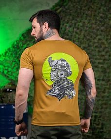 Тактична футболка з відведенням поту Soldier coyot ПП7620