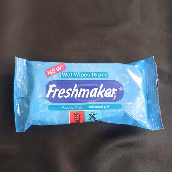 Серветки вологі Freshmarket 15шт | Зображення 1