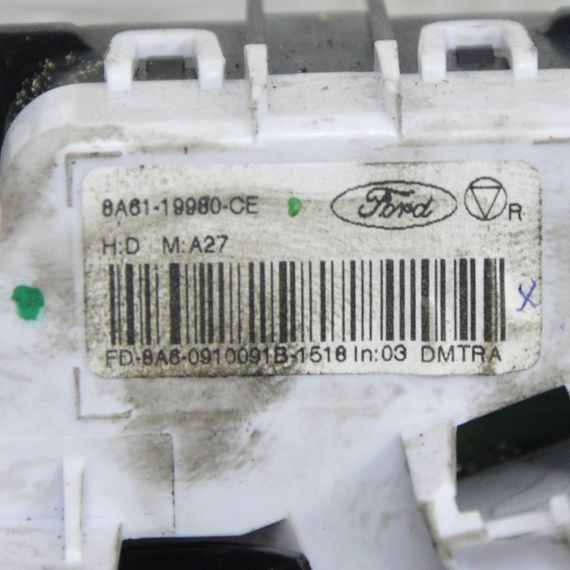 Блок управління пічкою Ford Fiesta 2009-2017 Панель управління клімат контролем Форд Фієста 8A6119980CE | Зображення 5