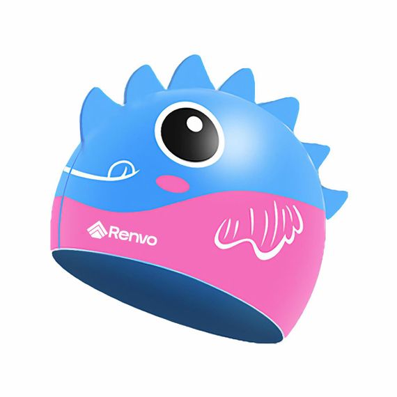 Дитяча Шапочка для плавання Renvo Sentani JR Блакитний, Рожевий OSFM (1SC300-56) | Зображення 1