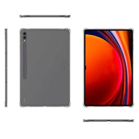 Силіконовий чохол бампер Primolux Silicone для планшета Samsung Galaxy Tab S9 Ultra (SM-X910 / SM-X916) 14.6" - Clear | Зображення 4