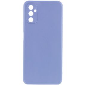 Силіконовий чохол Candy Full Camera для Samsung Galaxy A24 4G Блакитний/Mist blue