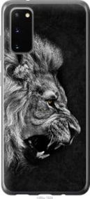 Чехол на Samsung Galaxy S20 Лев из силикона FCh_081805