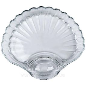 Блюдо сервировочное для закусок с соусником 21х19х3 см стеклянное HP-YH-58