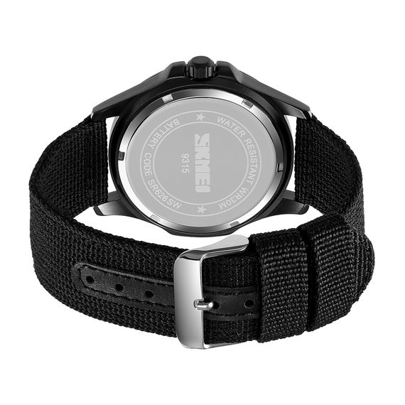 Skmei 9315BKWT Black-White | Зображення 3
