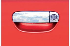 Накладки на ручки 1999-2001 (2 шт., нерж.) для Ауди A4 B5