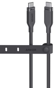 Кабель Anker USB-C to USB-C - 0.9m 240W 20 Gbps 4K Video Tranfer Bio-Nylon Black