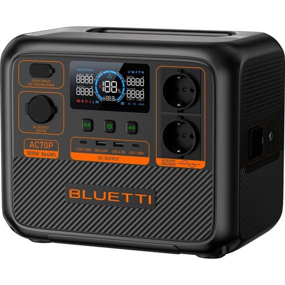 Зарядна станція BLUETTI AC70P 1000W (AC70P) | Зображення 3