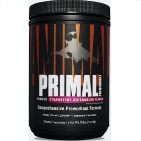 Комплекс до тренування Universal Nutrition Animal Primal Powder, Preworkout 507,5 g /25 servings/ Strawberry Watermelon