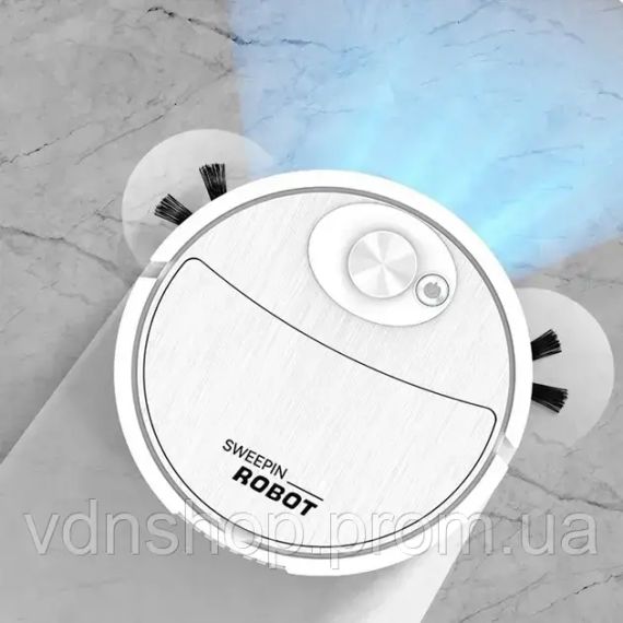 Робот аккумуляторный пылесос Vacuum 8088 cleaner LY-541 для сухой уборки, мощный, автоматический | Зображення 2