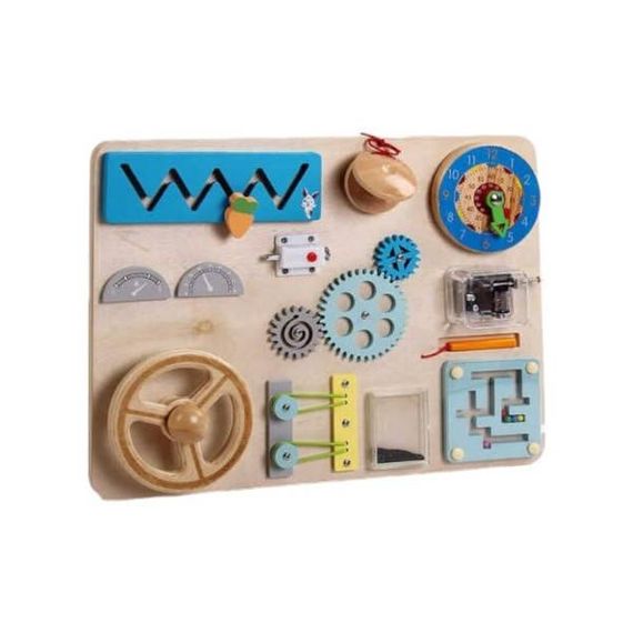 Логічна гра-бізіборд 11 міні ігор C 61700