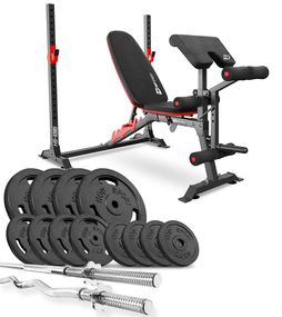 Набір STRONG 108кг з лавкою HS-1095