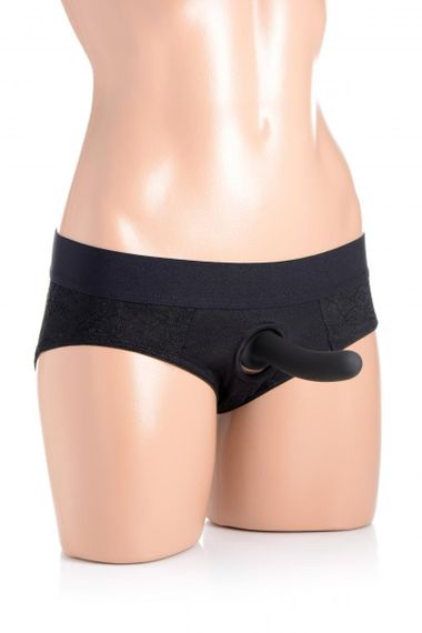 Труси для страпону з вільним доступом розмір L/XL Sex Aura | Зображення 2