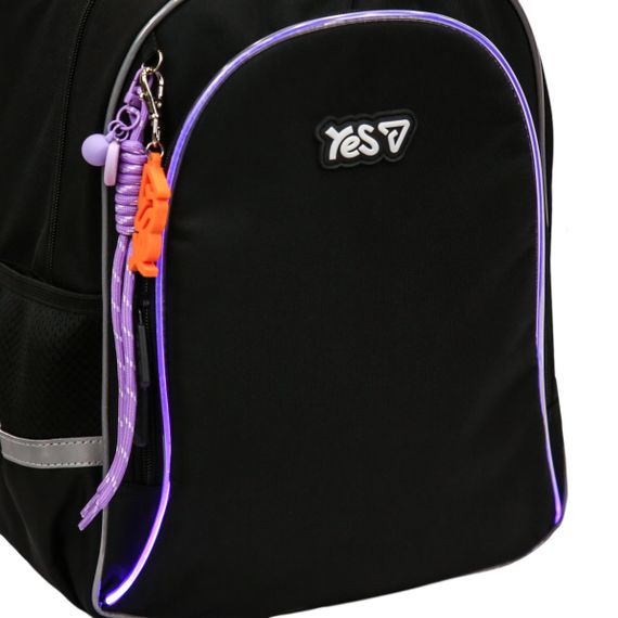 Шкільний рюкзак YES S-115M Just Black 550296 20.6 л | Зображення 9