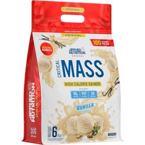 Гейнер Applied Nutrition Original Critical Mass 6000 g /25 servings/ Vanilla