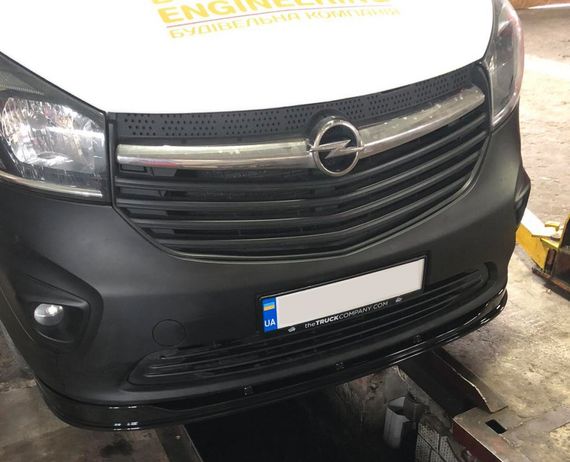 Передня лип накладка (ABS) для Renault Trafic 2015-2024 рр | Зображення 8