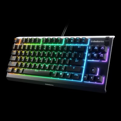 Клавиатура SteelSeries Apex 3 TKL UA USB Black (64831)