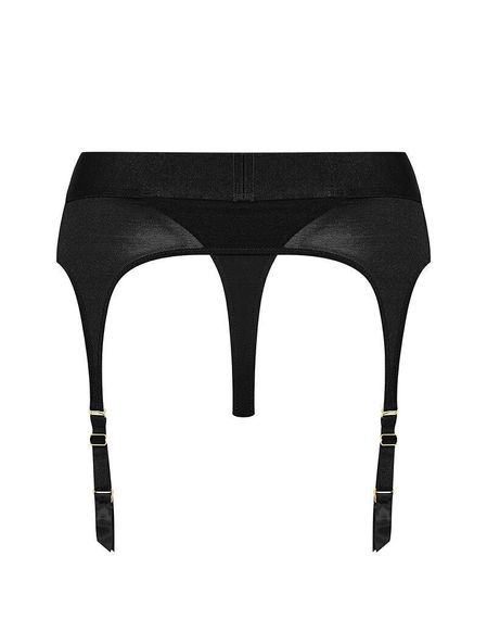 Трусы для страпона с подвязками для чулок Strap-On-Me REBEL HARNESS - XS (мятая упаковка!!!) | Зображення 1