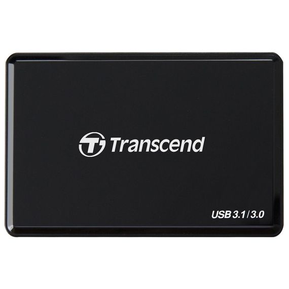 Зчитувач флеш-карт Transcend USB 3.1 Gen 1 Type-C SD/microSD/CompactFlash/Memory Stick (TS-RDC8K2) | Зображення 1