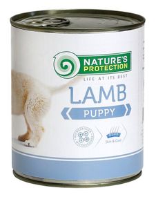 Корм Nature's Protection Puppy Lamb влажный с ягненком для щенят 400 гр