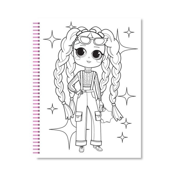 Детская раскраска с карандашами "Coloring fun" НТ-39-01, 24 листа | Зображення 1