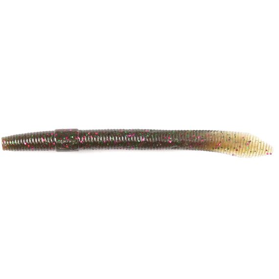 Силікон Lucky John Wacky Worm 5,4in / 137мм / 8шт / колір S21 (140136-S21)