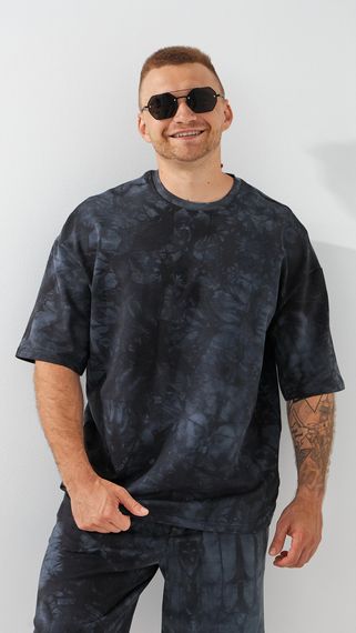 Футболка однотонна чоловіча LAWA K-MBC02335 3XL Графітовий shop (2000999228469)