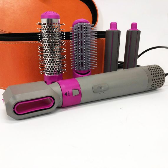 Фен-щетка с насадкой для укладки, Функциональный профессиональный фен, Хороший фен для дома складной RN-91 | Зображення 5