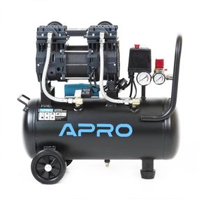 Компресор двоциліндровий безоливний 1,5 кВт 240 л/хв 8бар 24 л APRO 8501711