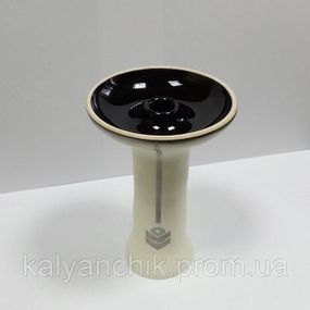 >Чаша для кальяна 2x2Hookah Medium Черно-белая