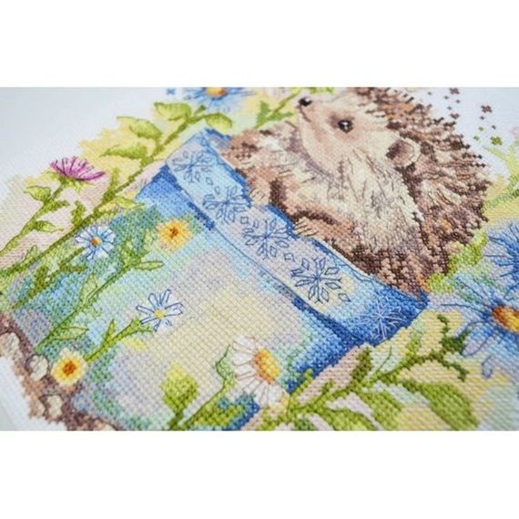 Набор для вышивания крестиком «Малый разведчик» AH-220 с пяльцами | Зображення 3