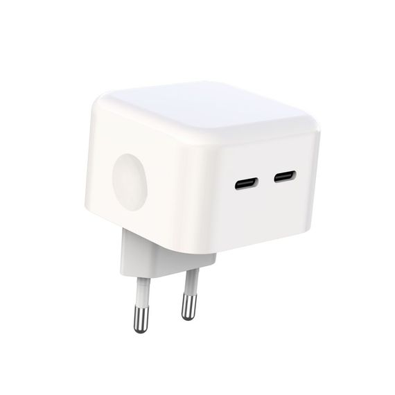 Зарядний пристрій XO L102 EU Dual Type-C Port 35W Type-C to Lightning (33606-01_294) | Зображення 2