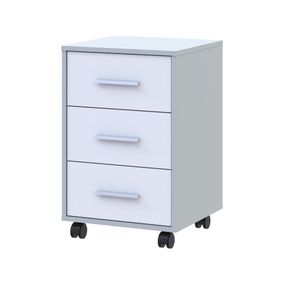 Тумба офісна Doros Т3 43х42х66,4 см Сірий/Білий (DRS-011402)