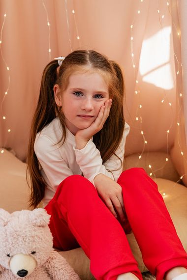 Джемпер для дівчинки Носи своє 122 Білий (p-6677-48066) | Зображення 8